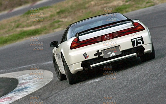 GT-NET ZAZ Route KS Rear Half Spoiler with Diffuser Type-R FRP
